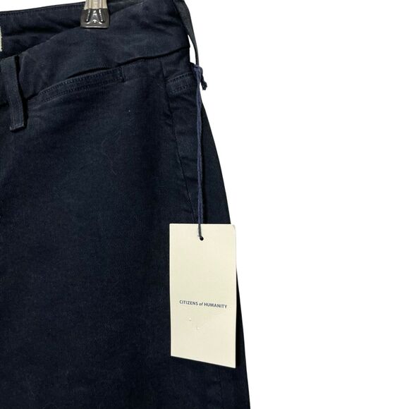 Citizens of Humanity NWT Isola Trousers Women’s Size 27 Navy Bootcut Cropped - Picture 15 of 16